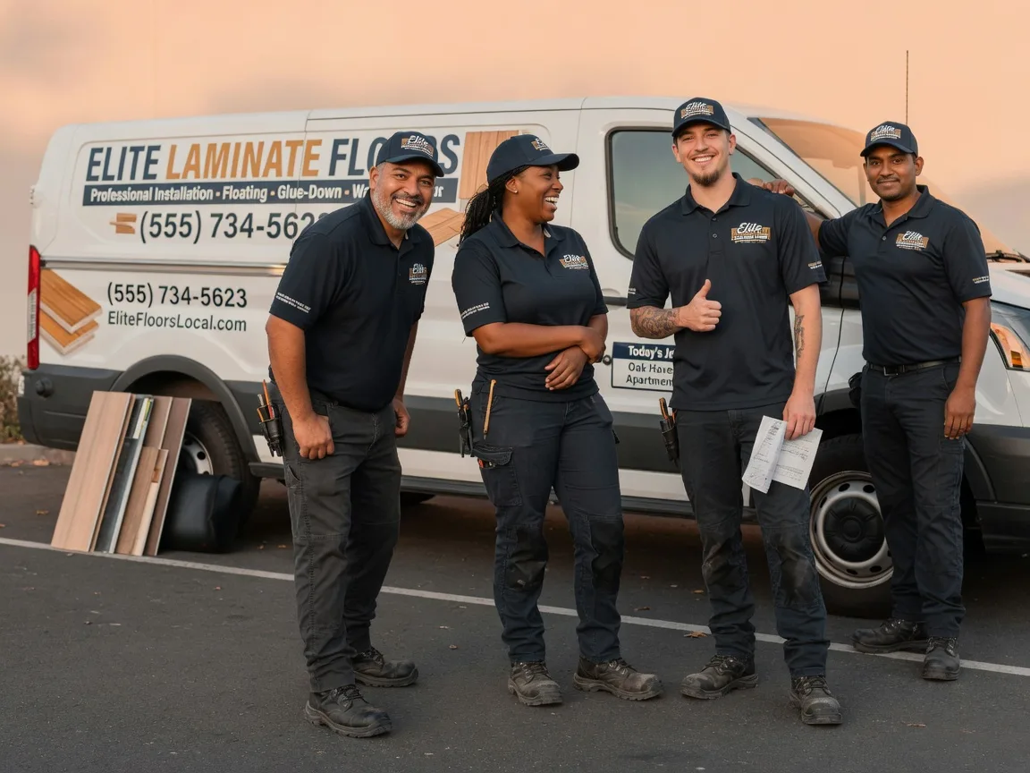 Laminate flooring installation company in Riverton, IA